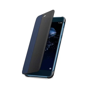 Huawei, Custodia per Huawei P10 Lite Modello Folio View Flip Cover, Blu - Foto 1 di 2