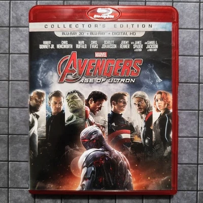 Avengers: Age of Ultron - Collector's Edition (Blu-ray 3D + Blu-ray) - EXCELLENT - Image 1 of 3