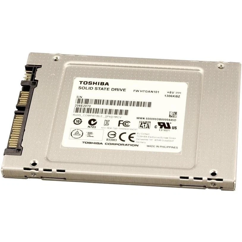 Toshiba THNSNH512GCST 512GB MLC SATA 6Gbps 2.5" SSD Solid State Drive - Image 1 of 1