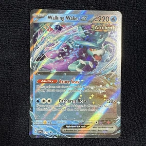 Walking Wake ex 127 Sv: Tarjetas Promocionales Escarlata y Violeta Holo Casi Como Nuevas - Imagen 1 de 3