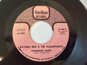 Soul Funk 45 - Rayfield Reid & Magnificents "Dynamite Party" Ken-Tone VG+ HEAR - Imagen 1 de 2