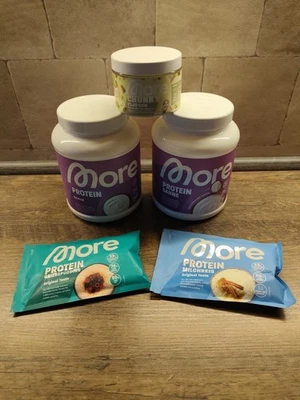 XXXL More Nutrition Pulver Sahne Protein Milchreis Grießpudding  - Bild 1 von 4