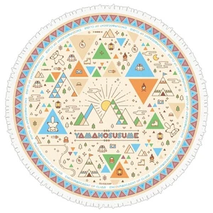 Yama No Susume Memories Present Round Towel_ - Picture 1 of 3