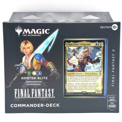 Magic The Gathering - Final Fantasy - Commander Deck - Konter-Blitz - DEU - NEU - Bild 1 von 3