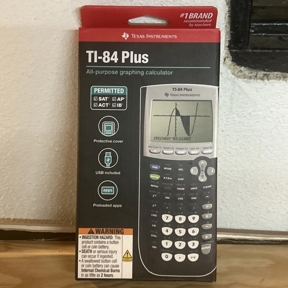 Texas Instruments TI-84+ Graphing Calculator New - Image 1 of 1