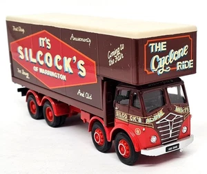 Corgi 1/50 Foden Closed Pole Truck Silcocks Warrington Showman 12601 Model Truck - Picture 1 of 5