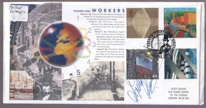 ARBEITER FDC SIGNIERT VON ARTHUR SCARGILL LTD - Bild 1 von 1