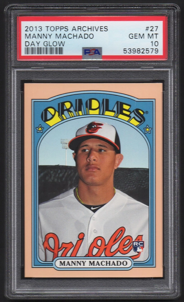 Manny Machado 10 Graded Baseball Sports Trading Cards