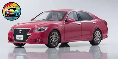 KYOSHO SAMURAI 1/18 TOYOTA CROWN Hybrid Athlete G rosa KSR18001PI JDM - Immagine 1 di 4