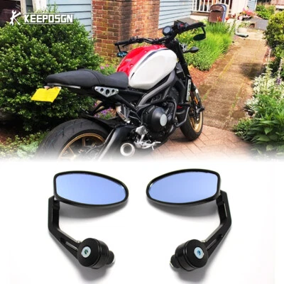 Par de espejos retrovisores antirreflejos retrovisores antirreflejos de barra de 7/8" 22 mm para Yamaha XSR900 XSR 700 125 Foto 1 de 4