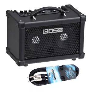 Boss Dual Cube Bass LX Tragbarer Bass Verstärker + keepdrum Klinkenkabel - Bild 1 von 7