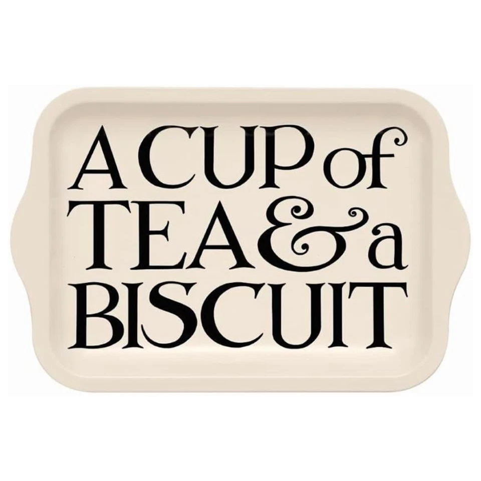 Emma Bridgewater Black Toast Small Tin Tray Decorative Homeware Accessories - Image 1 of 1