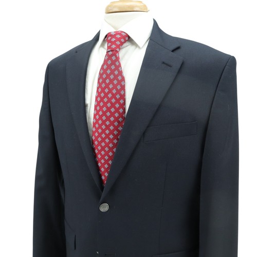 Giacca cappotto sportivo blazer misto lana bottoni metallo blu navy scuro Michael Kors 40S