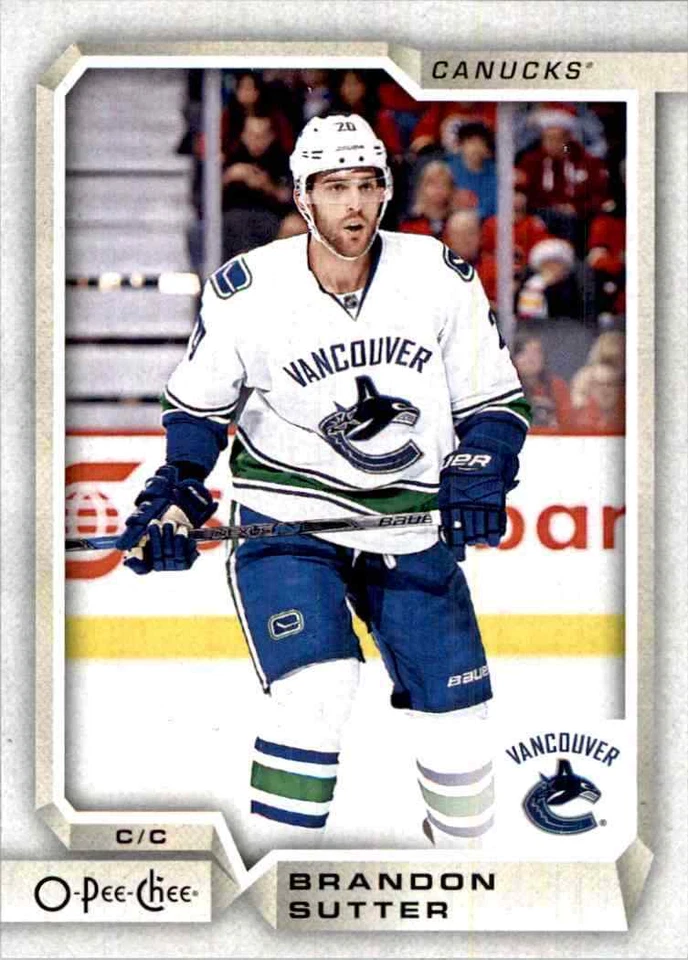 2018-19 O-Pee-Chee Brandon Sutter #177 - Image 1 of 2