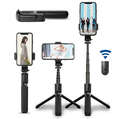 360° Selfie Stick Tripod for iPhone13/12/Pro/Android, Gopro, Small Camera & More - Image 1 of 4