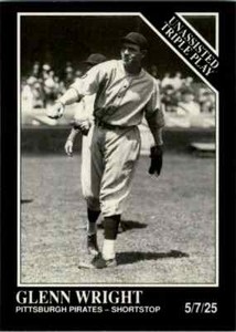 1991 CONLON COLLECTION - TSN - #208 GLENN WRIGHT - PIRATES -