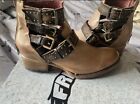FREEBIRD Belgium Boots Booties Taupe Tan  Women’s size 7 Taupe  New in Box