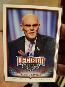 James Carville Decision 2024 #172 SHORT PRINT (SP) High Number Free Shipping! - Picture 1 of 2