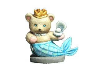 Teddy Bear Mermaid Aurora Model Miniatures Metal Figure Unpainted CT-035 - Picture 1 of 8