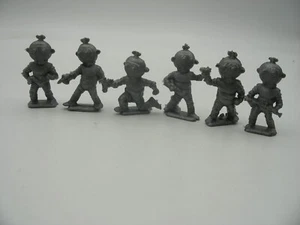 1960' plastic Figure 30mm Space Toys CO-MA Lunar/Martian Patrol Complete Serie - Picture 1 of 14