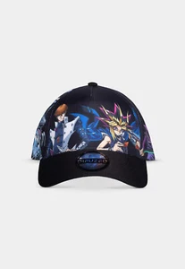 OFFICIAL YU-GI-OH SETO KAIBA & YUGI MUTOU ALL OVER PRINT BLACK SNAPBACK CAP - Picture 1 of 5
