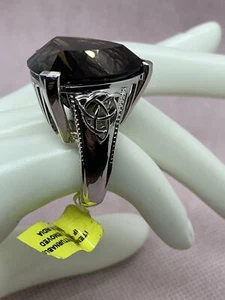 Brasilianischer Rauchquarz Statement Ring - Bild 1 von 4