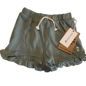 Easy-Peasy Baby Girls Ruffled Shorts 18M Recycled Polyester & Cotton Elastic Wai - Picture 1 of 8