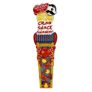 NATIONAL BOHEMIAN Natty Boh Crab Shack Shandy Craft Beer Tap Handle Baltimore MD - Picture 1 of 10