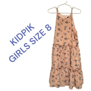 Kidpik Floral Ruffled Spring Dress Size 8 - Picture 1 of 7