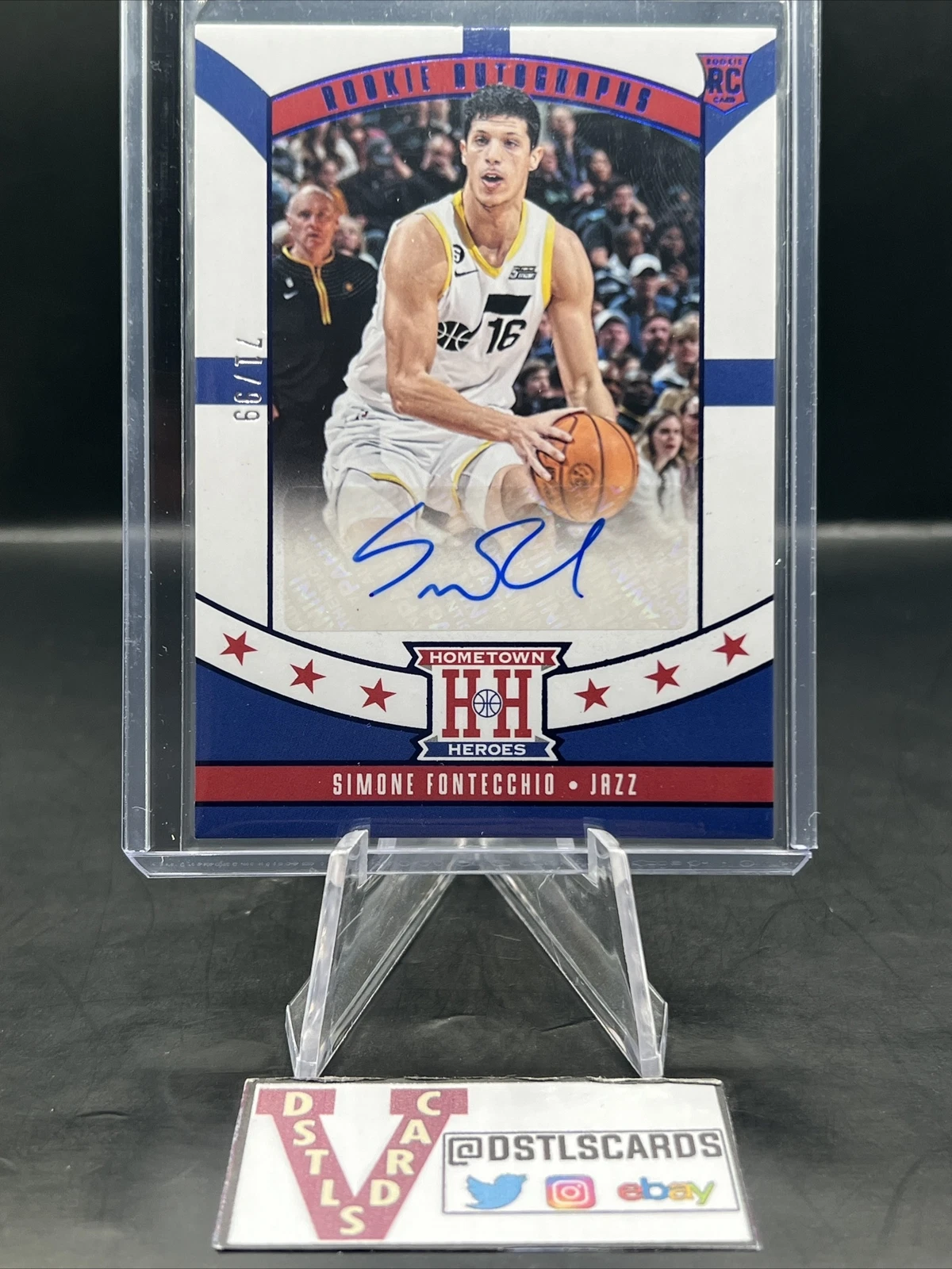 22/23 Chronicles Hometown Heroes - SIMONE FONTECCHIO ROOKIE AUTO /99 #HHR-SFJ