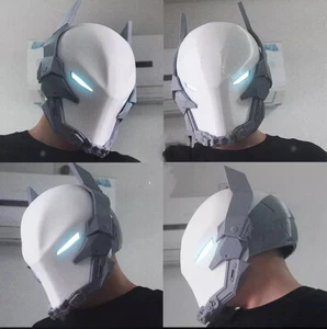 Casco de Cosplay de Batman Arkham Knight 1:1 Máscara completa sin pintar blanca - Imagen 1 de 8