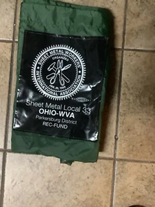 Sheet Metal Workers International  Local 33 Ohio-WVA Laundry Bag Black & Green - Picture 1 of 2