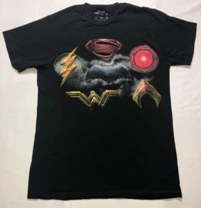 Justice league Men's Black T Shirt Size Small (34-36) - Picture 1 of 5
