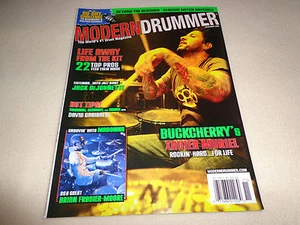 MODERN DRUMMER MAGAZINE-BUCKBERRY'S XAVIER MURIEL NOVEMBER 2008-EUC - Imagen 1 de 1