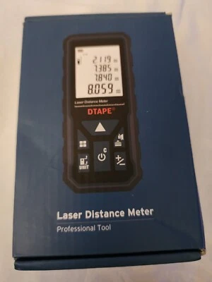 Laser Measure DTAPE DT50 Laser Distance Meter 50M Portable Handle Digit... - Image 1 of 4