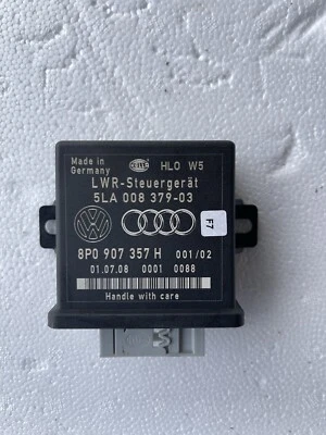 Unidad de módulo de control de rango de faros Audi Q7 2007 2008 2009 OEM 8P0907357H Foto 1 de 4
