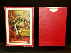 VINTAGE DEWAR'S WHITE LABEL WHISKY LONDON JOHN WEDDINGTON SPIELKARTEN 1950 - Bild 1 von 11