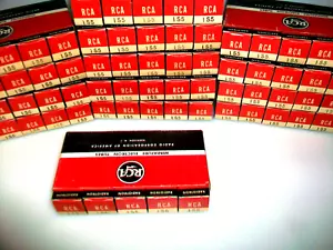 NOS SLEEVE OF 5 RCA 1S5 TUBES - Picture 1 of 3