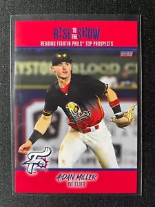 2025 Reading Fighting Phils Aidan Miller Top Prospects (Phillies) 500 MADE!!! - Bild 1 von 1