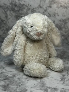 Jellycat London - Vanille Elfenbein Bashful Bunny - weiches Plüschtier - Bohnen Bootie - 11 Zoll - Bild 1 von 21