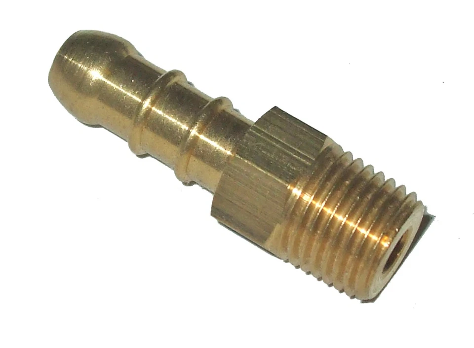'Fulham Nozzle' to bsp taper male thresd. For 8 or 10mm bore LPG hose F70x