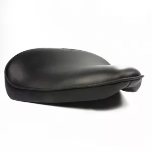 Schwarzer grosser Motorradsitz Solositz extra flach Bobber Chopper Custombike - Bild 1 von 9