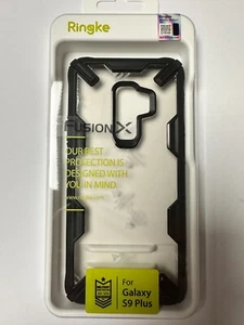 Ringke Fusion X Design Panzer Handyhülle Samsung Galaxy S9 Plus schwarz - Bild 1 von 4