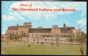 CLEVELAND OH Indians Baseball Browns Football Stadium - Picture 1 of 1