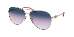 NEW Coach 7140 Cd474 Sunglasses 93318H Pink 100% AUTHENTIC - Picture 1 of 1