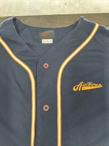 Vintage nike air force 1 Shoes  baseball jersey Mens XL - Picture 1 of 8