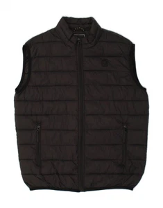 CHAMPION Mens Padded Jacket UK 38 Medium Black Polyester PH07 - Picture 1 of 4