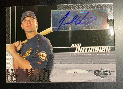 2006 Topps Co-Signers  Auto  Dan Ortmeier San Francisco Giants 🔥 - Image 1 of 4