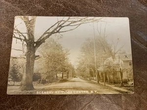 SCENERY AT TIOGA CENTER NY REAL PHOTO POSTCARD - Picture 1 of 2