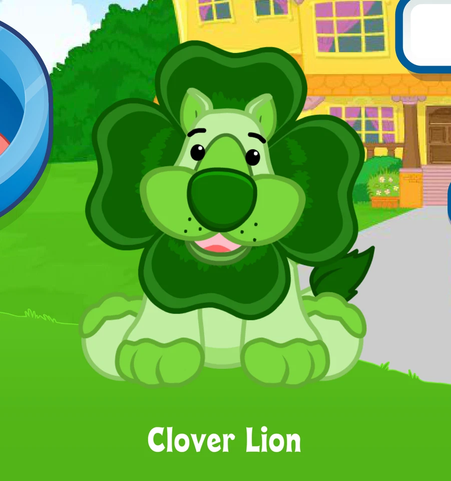 Webkinz Clover Lion Virtual Adoption Code Only Messaged Clover Lion Code Green!! - Image 1 of 1